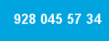 928 045 57 34 928 045 57 34